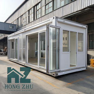 DYHZCE Cabine d'hiver à cadre en A <span class=keywords><strong>Chalet</strong></span> de ski mobile préfabriqué avec toit chargé de neige Maison conteneur blanche en panneau sandwich en acier - Product Image 5