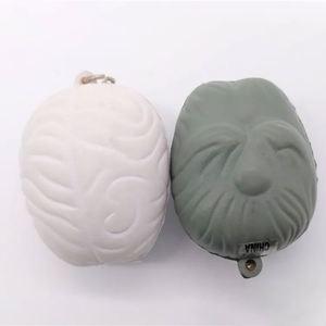 Breloque personnalisée amusante en forme d'organe cérébral réaliste, boules en mousse PU compressibles, pour sac ou porte-clés - Product Image 3