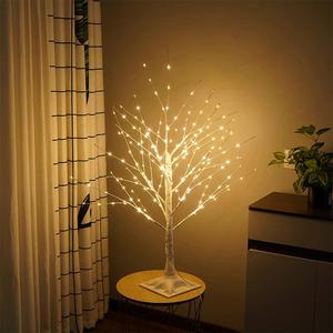 LED Birch <b>Tree</b> <b>Lights</b> 220LED Warm White Indoor Christmas Decoration Party Decor SJ-SD062 - Product Image 4