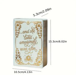 Jarrón <span class=keywords><strong>de</strong></span> cerámica en forma <span class=keywords><strong>de</strong></span> <span class=keywords><strong>libro</strong></span> <span class=keywords><strong>de</strong></span> diseño único, regalo para amantes <span class=keywords><strong>de</strong></span> los libros para decoración <span class=keywords><strong>de</strong></span> estantería, aventuras <span class=keywords><strong>de</strong></span> <span class=keywords><strong>Alicia</strong></span> en <span class=keywords><strong>el</strong></span> país <span class=keywords><strong>de</strong></span> las Maravillas - Product Image 5