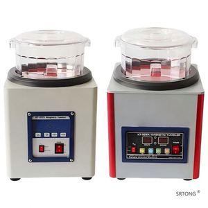 Machine de polissage magnétique pour bijoux, finisseur, outils de nettoyage or et argent, moteur 1kW, facile à utiliser - Product Image 2