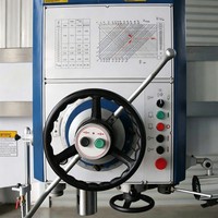 Perceuse radiale Z3080-25.1 avec cône de broche MT6 et 16 vitesses, robuste pour le perçage de trous dans le métal en atelier