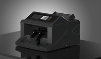 Compteur de billets multi-devises TFT avec détection UV et MG / Machine de comptage et de tri de billets à valeur mixte, très vendue