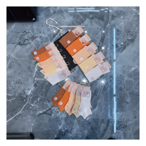 Calze da ragazza color arcobaleno calze di pizzo in Nylon a maglia spessa con rete trasparente in tinta unita con stampa al ginocchio stagione invernale - Product Image 1