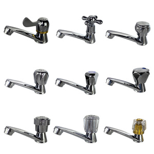 MCBKRPDIO Vòi Chậu Rửa Bằng Kẽm Gắn Sàn Giá Tốt Hiện Đại 7 Giá Rẻ Vòi Chậu Rửa Nước Lạnh Tay Cầm Đơn Cho Phòng Tắm - Product Image 1