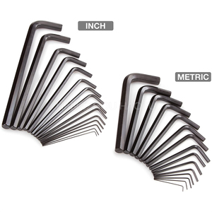 <span class=keywords><strong>Juego</strong></span> de <span class=keywords><strong>llaves</strong></span> hexagonales <span class=keywords><strong>Allen</strong></span> de color negro, 30 unidades, fabricado en China - Product Image 3