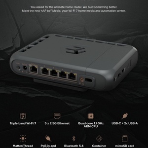 <span class=keywords><strong>Routeur</strong></span> WiFi7 Tri-Bande MA53UG+HbeH AP PLC - Product Image 1