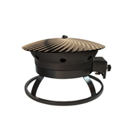Brasero à gaz extérieur 40000 BTU, réchaud de camping portable au propane avec pierre de lave et poignée, produit Chimeneas