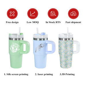 Borracce all'ingrosso senza minimo d'ordine, senza BPA, 420ml 14oz, <span class=keywords><strong>tazza</strong></span> con manico e beccuccio, personalizzabile con <span class=keywords><strong>nome</strong></span> studente, <span class=keywords><strong>tazza</strong></span> in acciaio inossidabile per bambini - Product Image 2