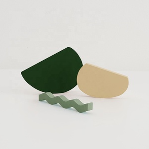 สเตอริโอสีเข้ากันรูปทรงไม่สม่ำเสมอสำหรับใช้ถ่ายรูปอุปกรณ์ประกอบฉากสำหรับถ่ายภาพในโชว์รูม - Product Image 4