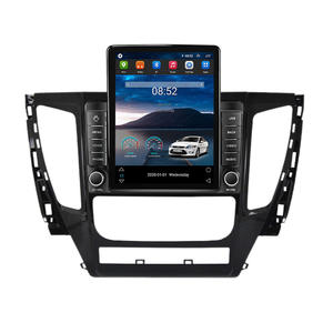 ระบบเครื่องเสียงติดรถยนต์ Tesla สำหรับ Mitsubishi Pajero ปี 2016-2018 แบบตั้ง จอภาพมัลติมีเดียแบบ Double Din พร้อมกล้องวิดีโอ 360 องศา - Product Image 1