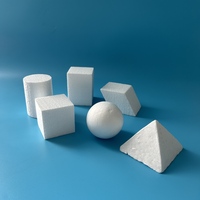 Cubes en polystyrène EPS blancs imperméables, blocs de mousse dure, cubes en polystyrène pour travaux manuels en polyfoam