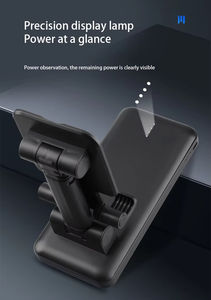 Banco de Energía 3 en 1 RUNCEIN con Soporte para Teléfono Integrado para Transmisión en Vivo, Incluye Cuatro Cables de Carga, 10000 mAh de Regalo - Product Image 6