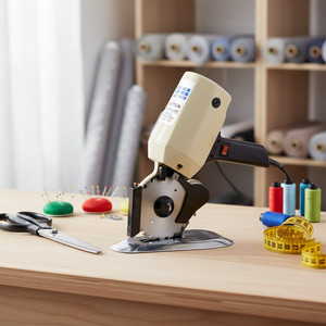 Máquina <span class=keywords><strong>de</strong></span> Coser Portátil Modelo RC-100, Máquina <span class=keywords><strong>de</strong></span> Coser Doméstica Redonda, Fácil <span class=keywords><strong>de</strong></span> Operar, para Cortar Ropa - Product Image 2
