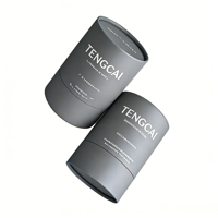Boîtes cylindriques en carton ondulé personnalisables avec laminage mat et logo - Emballage cosmétique haut de gamme pour parfum, crème pour les yeux et soins de la peau