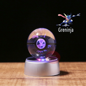 Cadeaux pas chers pour enfants, Pokéball en cristal K9, éclairage 3D, Pokéball en cristal, Pokémon - Product Image 6