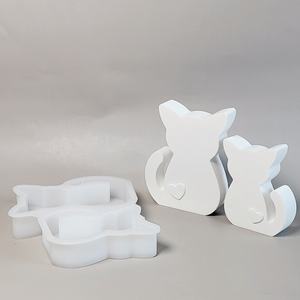 Handmade Eco-Friendly Resin Art <b>Storage</b> Molds PC Ins Kitten Ornaments Made of Silicone <b>Cake</b> Tools S1435 - Product Image 6