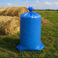 Sacs de ensilage de maïs PE 50 kg, pour le stockage d'aliments agricoles, taille personnalisable disponible
