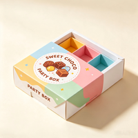 Premium Maßgefertigte Marken-Schokoladenpapierbox mit Magnetverschluss, Umweltfreundliche Kraftpapier-Wellpappeboxen mit Prägung und UV-Druck für