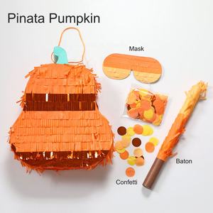 Set Piñata a Forma di Zucca EASTTERN per <span class=keywords><strong>Halloween</strong></span> e Feste di Laurea, Decorazione per Feste all'Aperto per Bambini, Non Tossico, Resistente, Decorazione da Appendere - Product Image 4