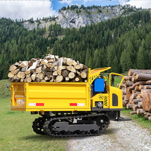 2T 3T perayap Mini Dumper TOROS melacak hidrolik 4ton Self-loading dan pembongkaran bahan Crawler Dumper Transporter - Product Image 4