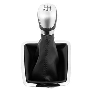 Couvercle anti-poussière pour pommeau de levier de vitesse Ford Focus, 13.5x15cm, en cuir, style classique, pour transmission manuelle - Product Image 5