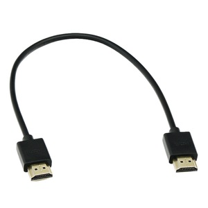 Câble HDMI mâle à mâle 4K haute définition, Ultra fin et Flexible, pour ordinateur portable, caméra, diffusion en direct - Product Image 2