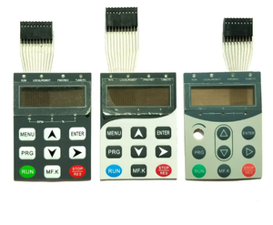 Custom Exercise Equipment Panel High Rebound <b>Keyboard</b> Panel with clear Printing of Sports Equipment Membrane Switch Keypad - Product Image 1
