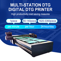 Machine d'impression de vêtements de sport pour uniformes scolaires imprimante numérique à jet d'encre DTG pour la production en série en usine