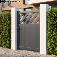 Nouveau produit : Portail résidentiel en aluminium, portail piétonnier en aluminium, designs modernes, prix des portails en aluminium pour jardin