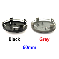 60mm 61mm 68mm 69mm 135mm pour enjoliveurs de jantes de voiture Audi A3 A4 A5 A6 A7 A8 Q3 Q5 Q7, accessoires d'emblème et de logo