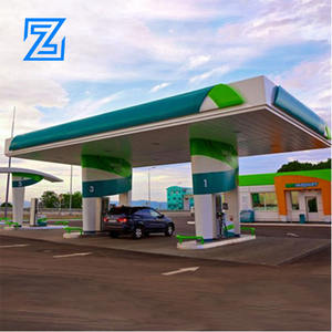 Auvent et bureau de <span class=keywords><strong>station</strong></span>-service personnalisés pour <span class=keywords><strong>station</strong></span> mobile de <span class=keywords><strong>gasoil</strong></span> - Product Image 2