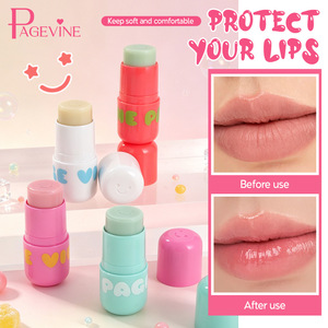 Bálsamo <span class=keywords><strong>Labial</strong></span> Humectante PAGE VINE con Sabor a Frutas para el Rostro, Mejora los Labios Secos, Previene las Grietas, Tamaño Regular Básico - Product Image 3