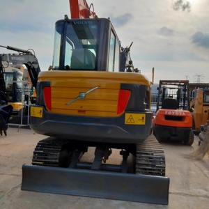 รถขุดมือสอง Volvo EC60C ขนาด 6 ตัน ระบบไฮดรอลิก แบบตีนตะขาบ ประสิทธิภาพสูง พร้อมใช้งาน กำลังแรง เสถียรภาพดี ขนาดเล็ก - Product Image 4