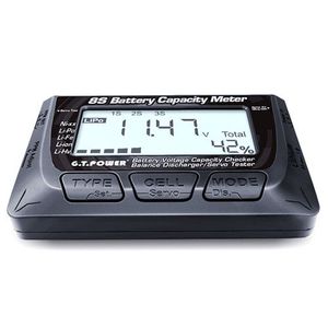 Testeur de capacité de batterie GT Power 1-8S pour pièces de modèle de loisir RC <span class=keywords><strong>LiV</strong></span>/LiPo/LiLON/LiFE/Nicd/NiMH Li-XX Haute performance - Product Image 1