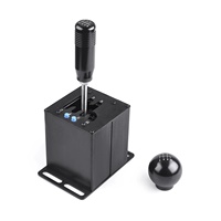 PC USB Simulator Shifter 7 + R 6 + R H Gear Shifter pour jeux de course Sim (7 + R) avec bouton poussoir