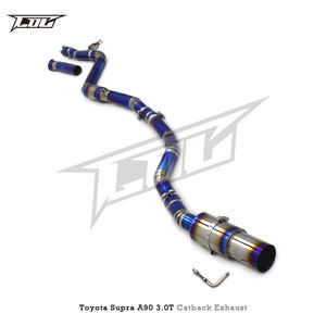 OEM Performance 3 pollici titanio Catback sistemi di scarico per Toyota Supra A90 A91 MK5 B58 3.0T 2020-2023 marmitta tubo di scarico auto - Product Image 2