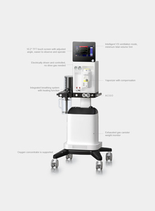 Sistema de anestesia veterinaria, modelo de carro médico de animales, máquina de anestesia veterinaria, anestesia de gas veterinaria, sistema de anestesia veterinaria, sistema de anestesia - Product Image 3