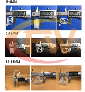 Morsetto per Tubi in Plastica POM Sistema Metrico per Tubi Medici e Sifoni - Product Image 4
