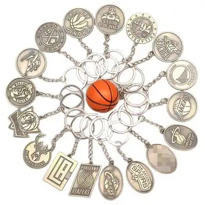 2022 Hot Sale Team Keychain Car Promotion Gifts Cute Mini Souvenirs Basketball Keychain