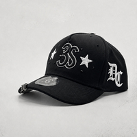 Envío Rápido, Gorras de Calidad G5, Bordado Personalizado con Logotipo de Pedrería, 5 Paneles, Visera Curva, Gorra de Moda para Verano