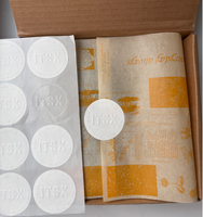 Autocollants en papier texturé écologique, élégants, exquis, imprimés avec logo en relief 3D, pour étiquettes de parfums et bougies