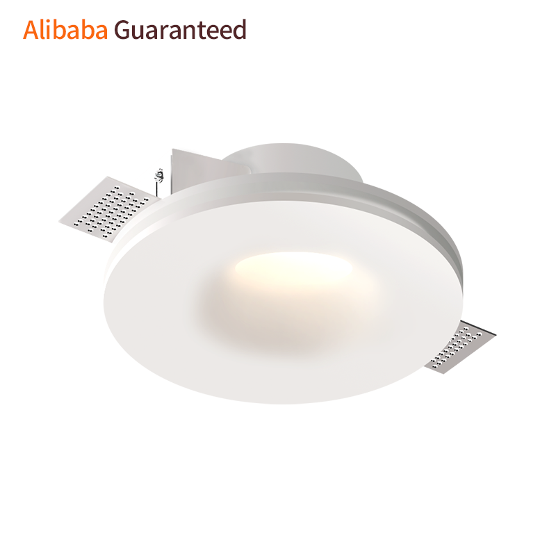 downlight trimless plaster gu10