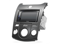 Kit de Instalación de Radio Estéreo de 9 Pulgadas, Compatible con Kia Cerato Forte Naza Forte con Aire Acondicionado Manual