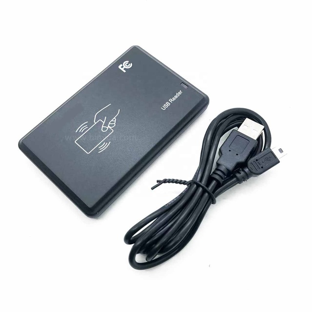 Smart RFID Card Reader 125KHz 13.56MHz ID IC Frequency Access Control USB Card Readers Programmer Reader