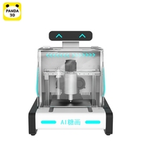Robot de pintura de azúcar AI de escritorio DIY, dibujo a mano, Impresión de fotos y texto a modelo