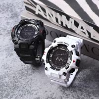 Reloj Deportivo Digital SCMI 3679 para Hombre, Resistente al Agua, con Retroiluminación, Cronógrafo, Alarma, Cronómetro, Reloj de Pulsera Electrónico para Estudiantes