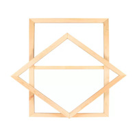 Bingkai Foto Rakitan LH yang Ditebalkan dengan Struktur Dovetail Tebal 1.5  Model Kayu Longgar 2.7