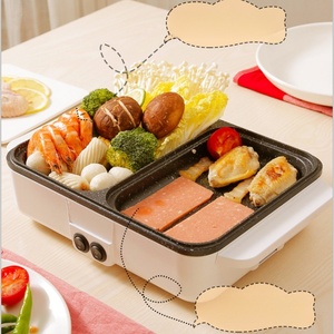 Mini <strong>Hotpot</strong> Electric Grill Integrated Pot for <strong>Boiling</strong>, Grilling, and <strong>Boiling</strong> Household Baking Tray - Product Image 5