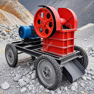PE-200x300 щековая дробилка, полная карьерная дробильная установка, мобильная гранитная Известняковая гравийная дробилка - Product Image 4
